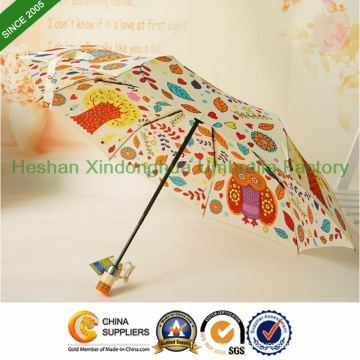 Quality Full Colour Pattern Automatic Folding Umbrella for Gifts (FU-3821BFD)